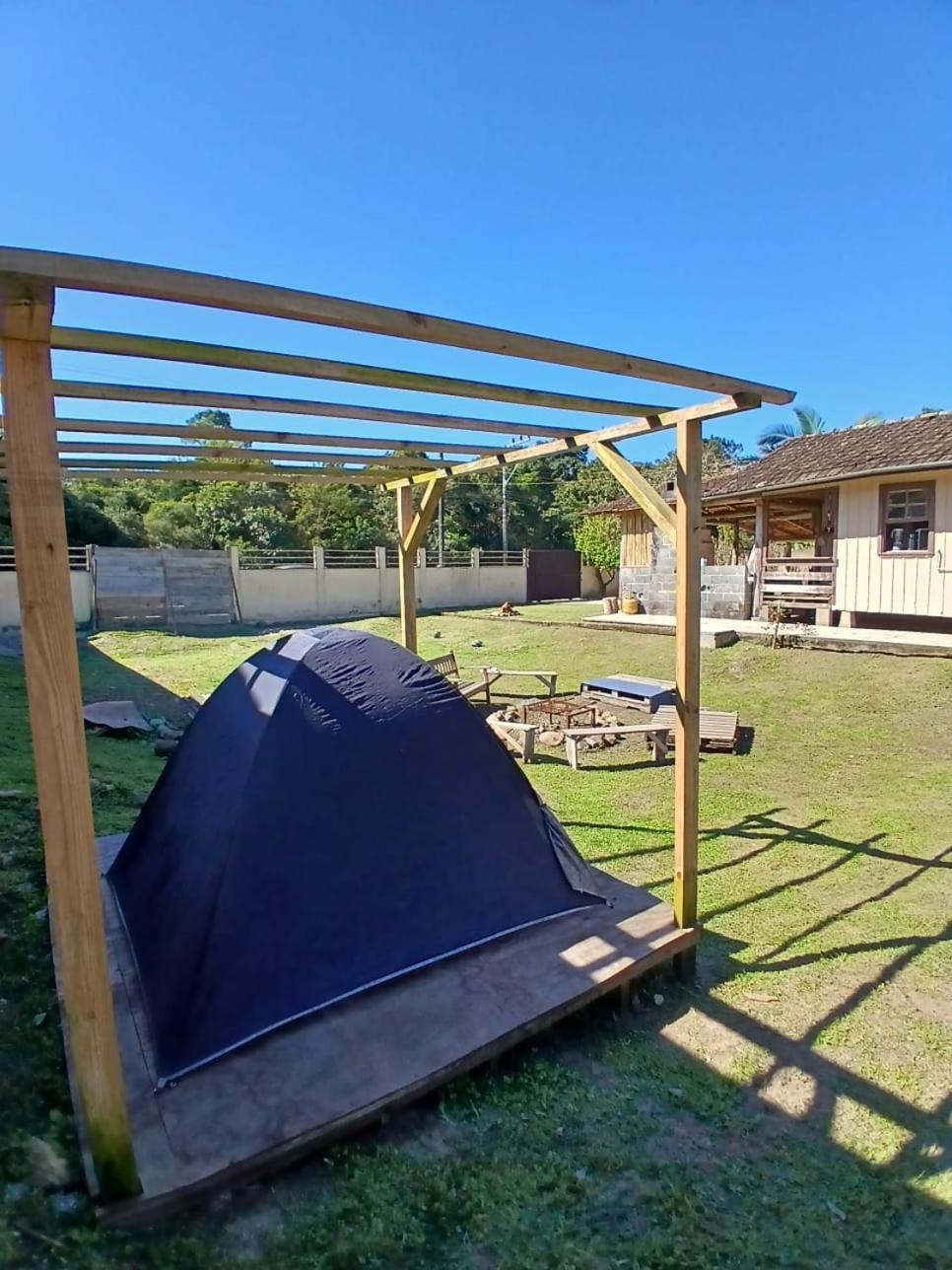 La Casita Casa Familiar Hospedagem E Camping Urbano Navegantes Exterior foto