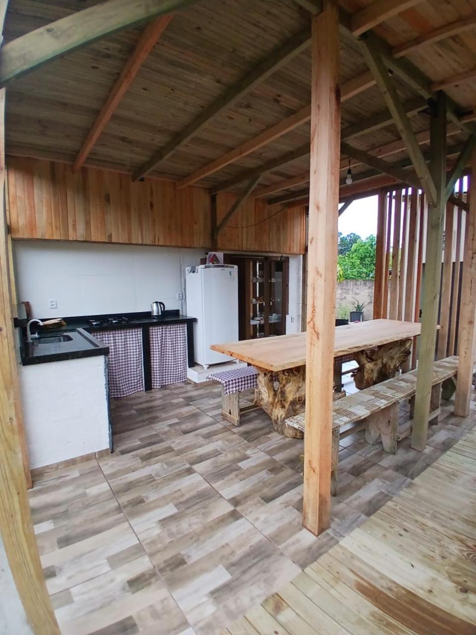 La Casita Casa Familiar Hospedagem E Camping Urbano Navegantes Exterior foto